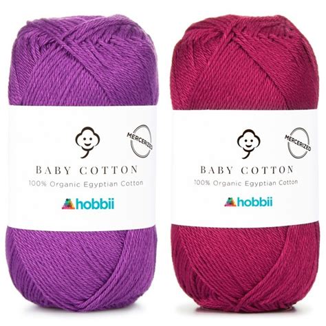 Baby Cotton Organic Mercerized | Yarn | Hobbii - Hobbii.com