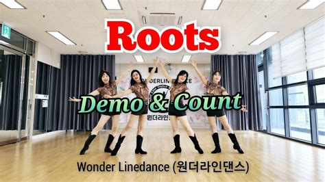 Roots Improver Line Dance Demo Count 원더라인댄스 동호회 광교웰빙국민체육센터