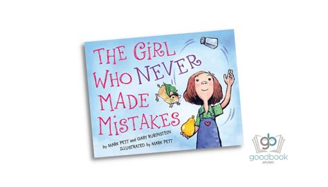 The Girl Who Never Made Mistakes by Mark Pett and Gary Rubinstein - Good Book Mom