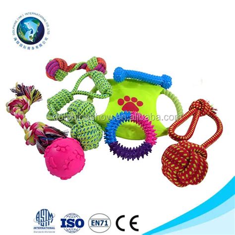 Assortment Dog Toy 12 Pack Set Pet Toys T Set Ball Rope And Chew