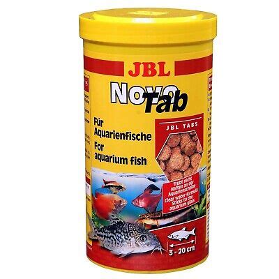 Jbl Novotab Liter Haft Tabletten F R Alle Aquarienfische Novo Tab