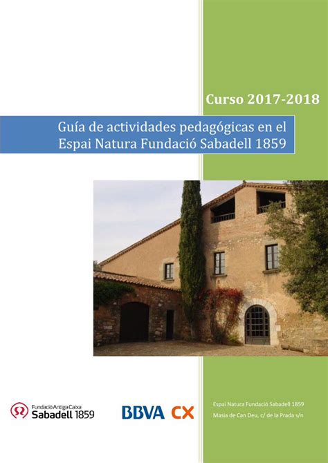 Pdf Gu A De Actividades Pedag Gicas En El Pdf Filela Granja De