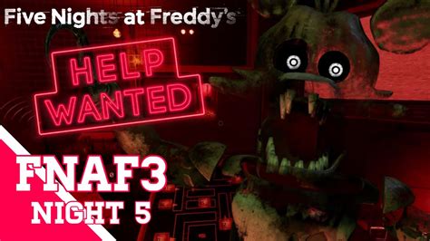 Five Nights At Freddys Vr Help Wanted Flat Mode Walkthrough