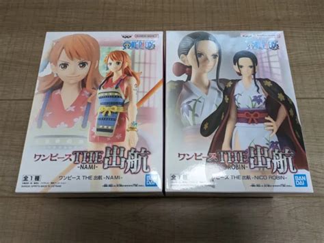 One Piece The Departure Nami Nico Robin Figure Set Onepiece Wano