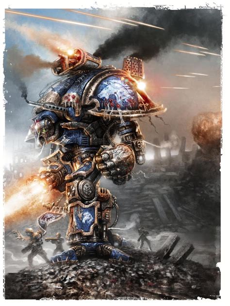 Warhammer K Custodian Imperial Knight Art