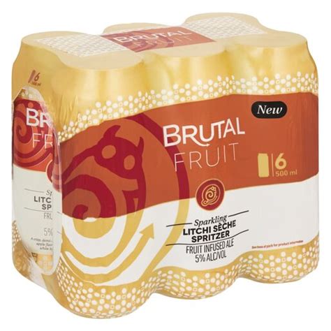 Brutal Fruit Litchi Seche Can X Ml Pnp