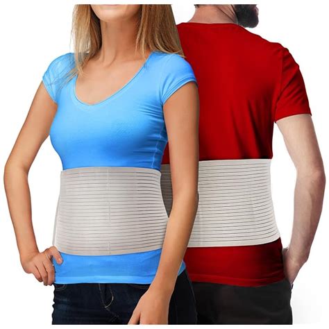 Buy Hernia Belt For Men And Women Beige Abdominal Binder For