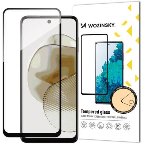 Verre Tremp Durable Pour Motorola G Plein Cran Avec Cadre Full