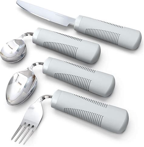 Imedic Weighted Bendable Cutlery Set Great For The Elderly Disabled