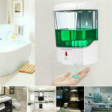 Automatic Hand Sanitizer Dispenser Wall mount Touchless Soap Dispenser ...