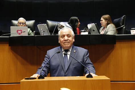 Senador José Alfredo Botello Montes Al Presentar Reservas Ley