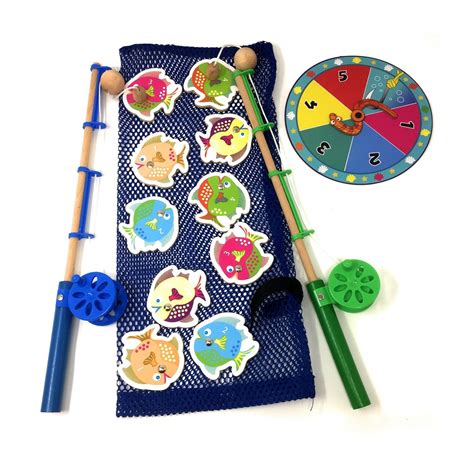 Catch and Count Magnetic Fishing Rod - Fishing Game for Kids - Walmart.com - Walmart.com