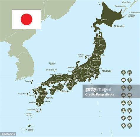 Map Of Kanto Region Photos And Premium High Res Pictures Getty Images