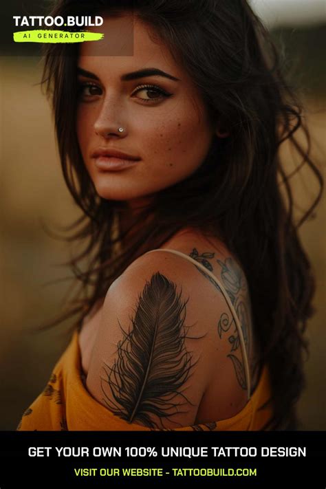 feather tattoo patterns 6