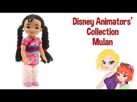 Disney Animators Collection Mulan Mini Doll Playset