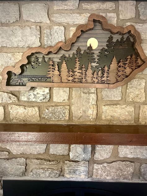 Woodland Bear Decor Log Cabin Bear Decor Hunting Man Cave Wall Decor