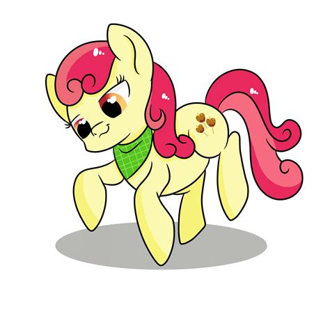 1861520 Safe Artist Rainbowtashie Apple Bumpkin Earth Pony Pony