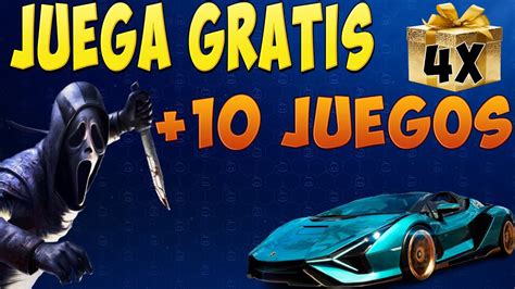 CORRE Juega GRATIS A 10 Juegos PS4 PS5 PC XBOX Por Tiempo Limitado Y