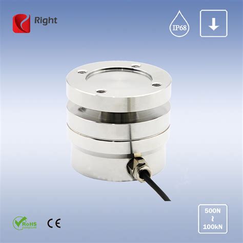 Compression And Tension Load Cell Canister With Ip Strain Gauge