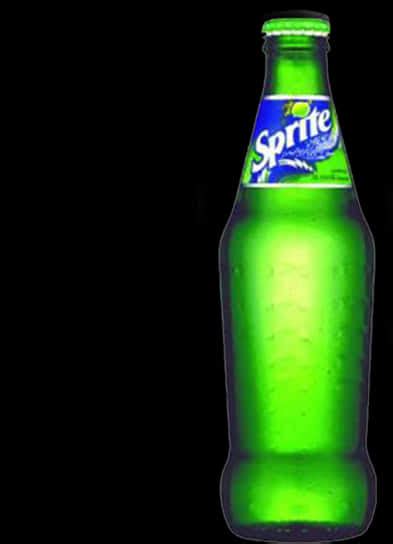 Download Sprite Bottle Glowing Green Background