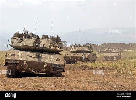 Merkava Mark Main Battle Tank Of The Israel Defense Forces Stock