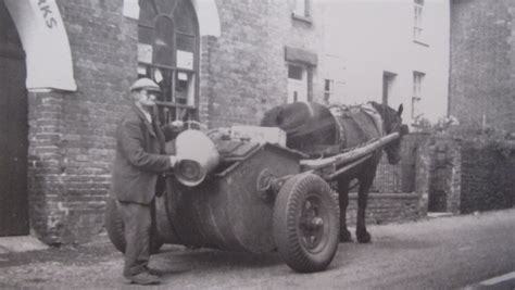 This man would have been called a gong farmer in previous centuries ...