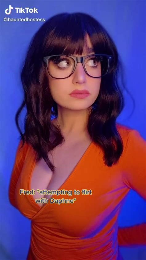 Hauntedhostess Shows Hot Cosplay Sexyfilter