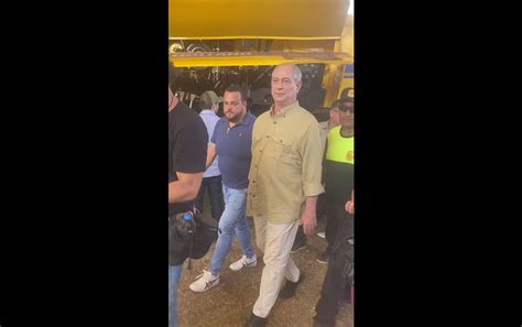 Vídeo Ciro Gomes é Hostilizado Por Bolsonaristas Em Sp E Revida Com Xingamentos Confira