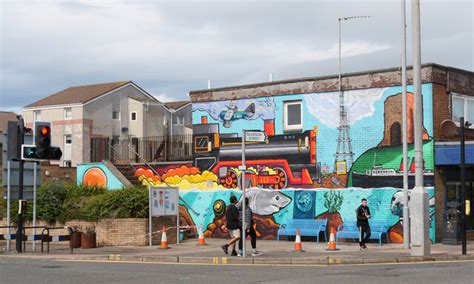 Mural Princes Street Ardrossan © Habiloid Geograph Britain And Ireland