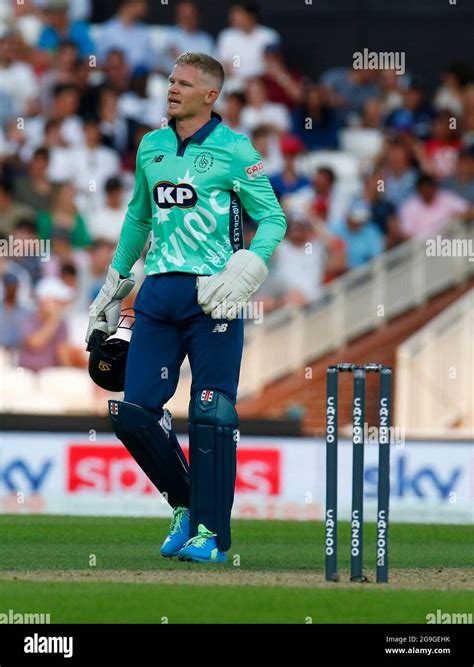 London England July 22 Sam Billings Of Oval Invincibles During The Hundred Between Oval