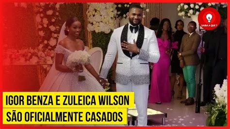 Igor Benza e Zuleica Wilson são oficialmente casados YouTube