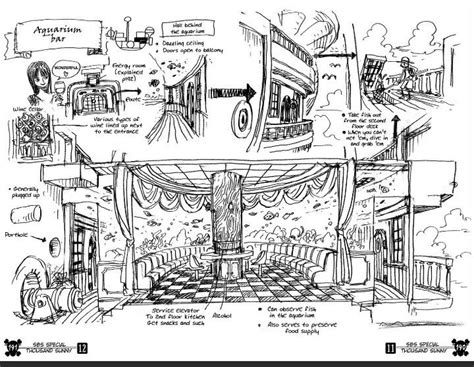 Thousand Sunny Blueprints and layout | One Piece Amino