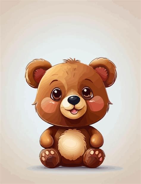 Premium Vector Cute Bear Vector