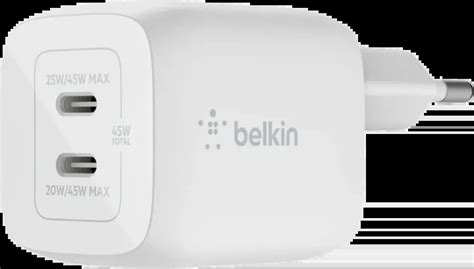 Belkin Boostcharge Pro Poorts Usb C Gan Netstroomlader Met W Pps