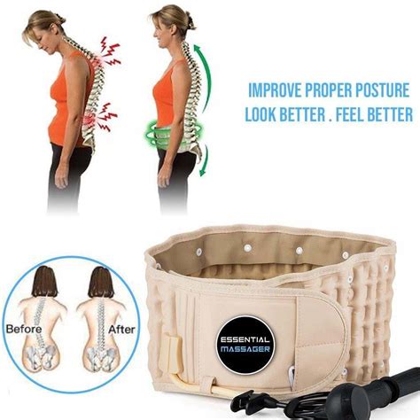 Lumbar Decompression Belt Lumbar Support For Back Pain Relief Lulunami