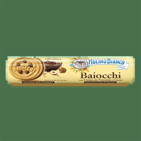 Baiocchi Con Crema Alla Nocciola E Cacao Mulino Bianco