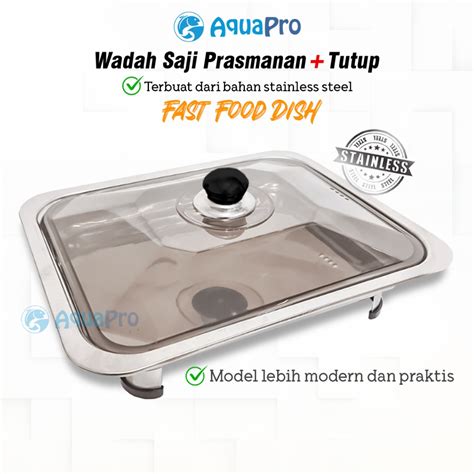 Jual Fast Food Dish Nampan Prasmanan Multifungsi Baking Tray Tempat