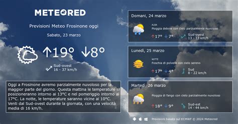 Meteo Frosinone Previsioni A Giorni Meteored