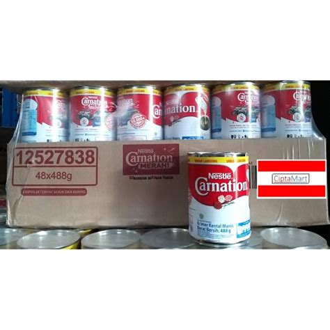 Jual Nestle Carnation Krimer Kental Manis 48 X 488 Gr 1 Dus