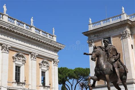 Capitoline Hill stock image. Image of caesar, history - 76705845