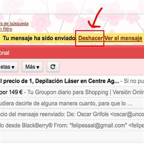 Cómo deshacer el envío de un correo electrónico en Gmail