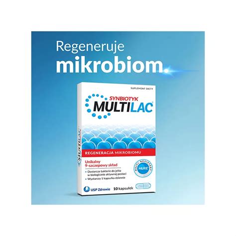 Multilac Synbiotyk Probiotyk Prebiotyk Kapsu Ek Opinie Sk Ad