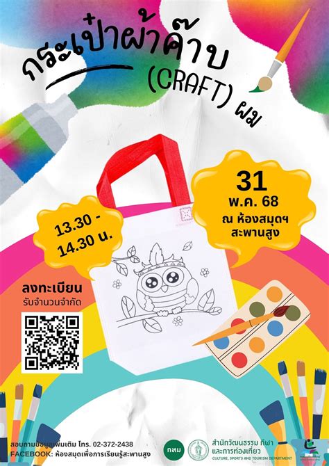 ห้องสมุดเพื่อการเรียนรู้สะพานสูง ห้องสมุดฯ สะพานสูงขอชวนน้องๆ มาโชว์ฝีมือศิลปินตัวจิ๋วกับ