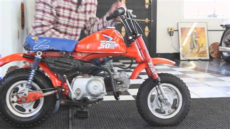 1985 Honda Z50r Youtube