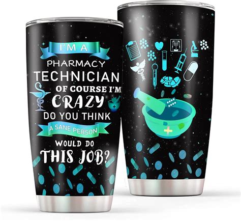 Pharmacy Technician Ts Pharmacy Insulated Tumbler Christmas