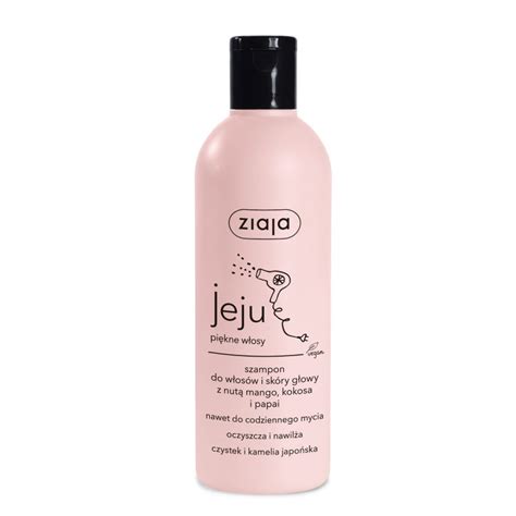 ZIAJA Jeju Szampon Do Wlosow I Skory Glowy 300ml Hair And Scalp