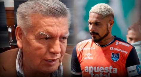 César Acuña Confirma Si Paolo Guerrero Se Queda O Se Va De César Vallejo Lo Lamento