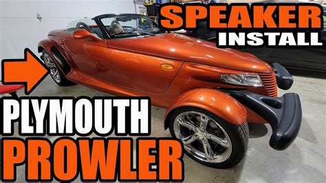 PLYMOUTH PROWLER REAR SPEAKER HOW TO INSTALL YouTube