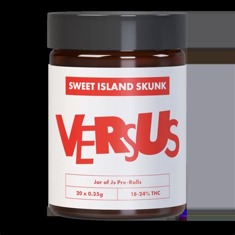 Versus Cannabis Sweet Island Skunk Jar Of Js