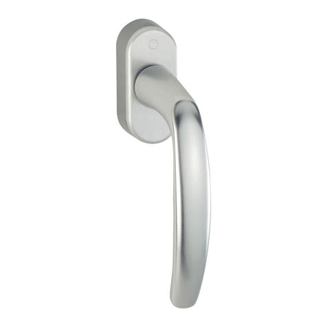 HOPPE Fenstergriff ATLANTA Secustik VK 7 X 32 42 Mm Alu Silber